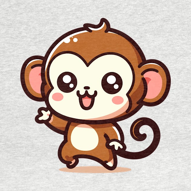 happy monkey by rollout578